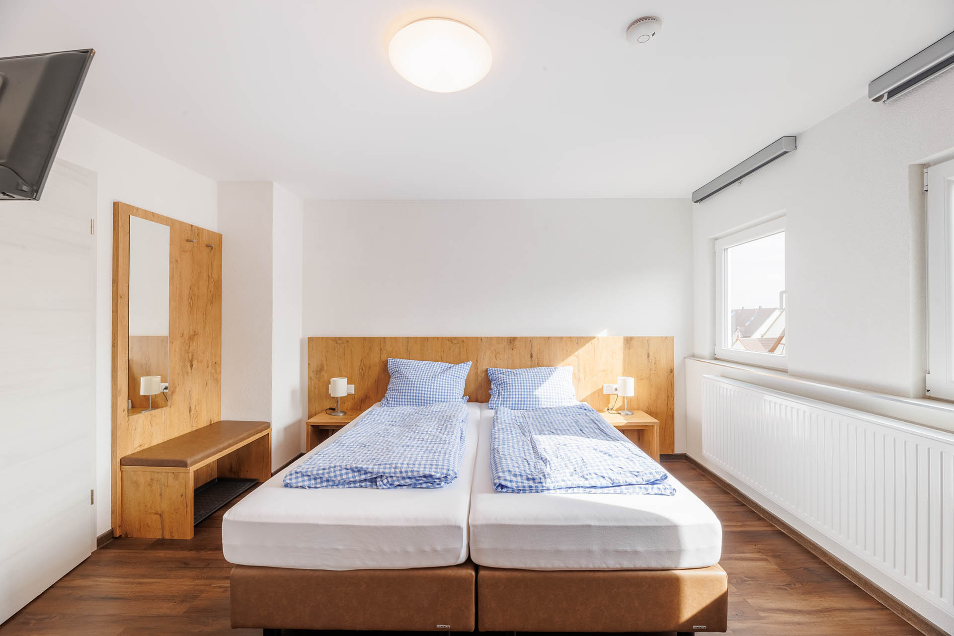 Gemütliches Zimmer in der Pension