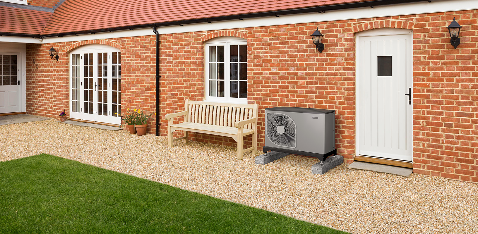 NIBE air source heat pump