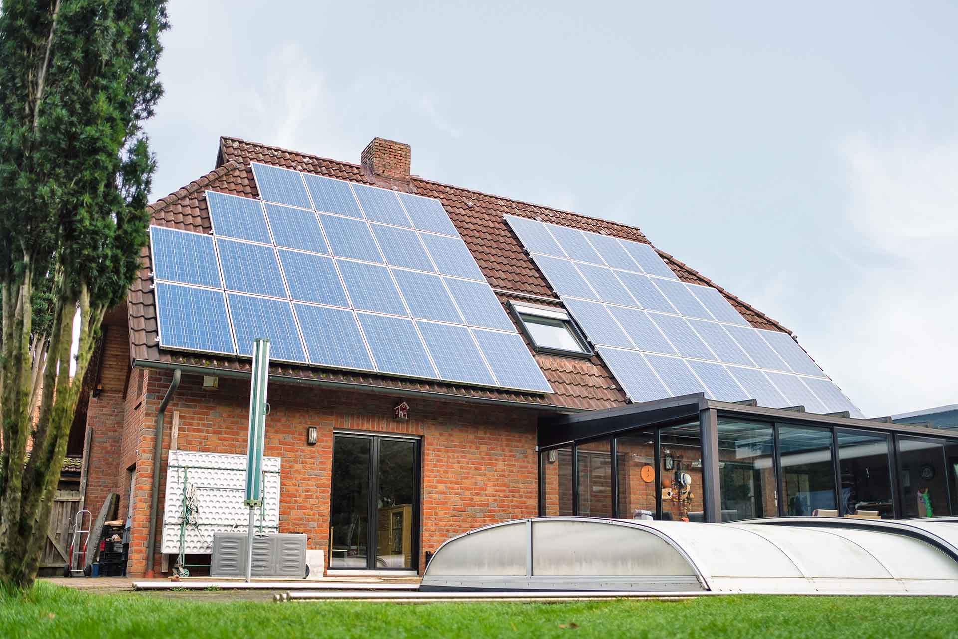 Einfamilienhaus mit PV von Ehepaar Friedrich in Westerstede