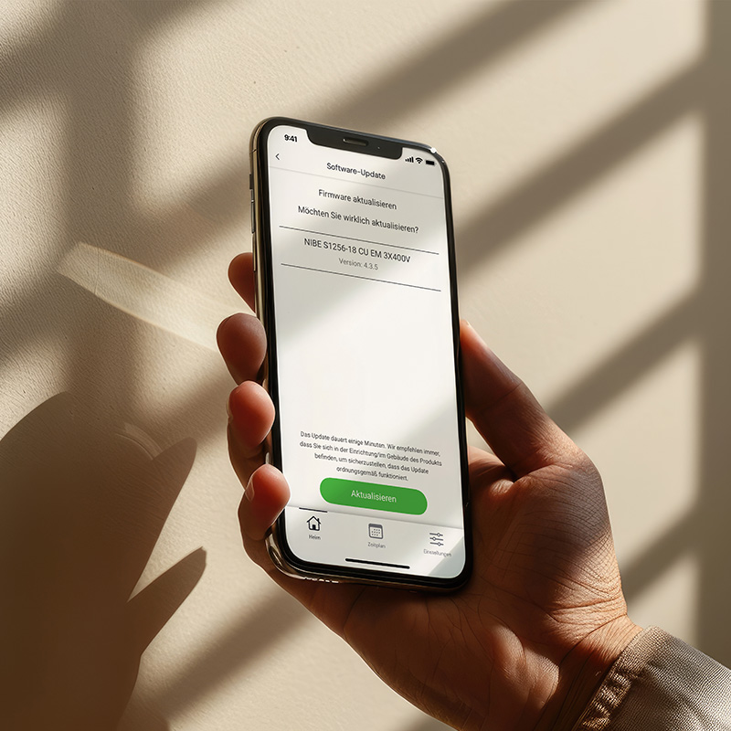 Software Updates schnell und einfach mit myUplink